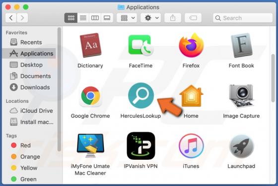 Publiciel HerculesLookup (Mac)
