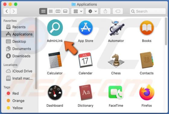 Publiciel AdminLink (Mac)
