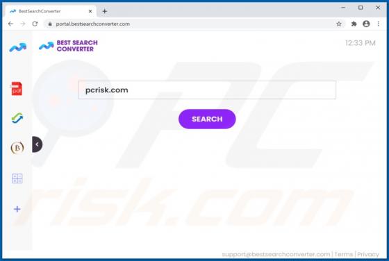 Pirate de Navigateur BestSearchConverter