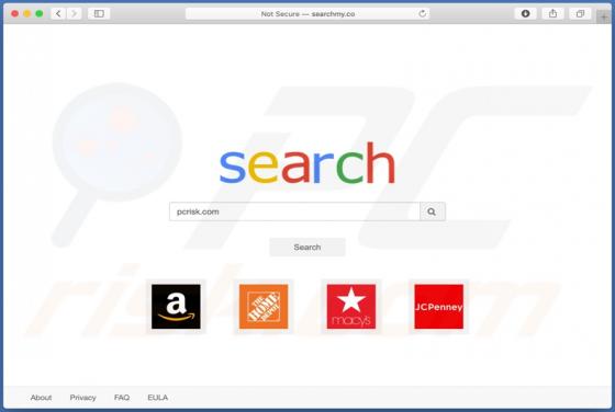 Redirection Searchmy.co (Mac)