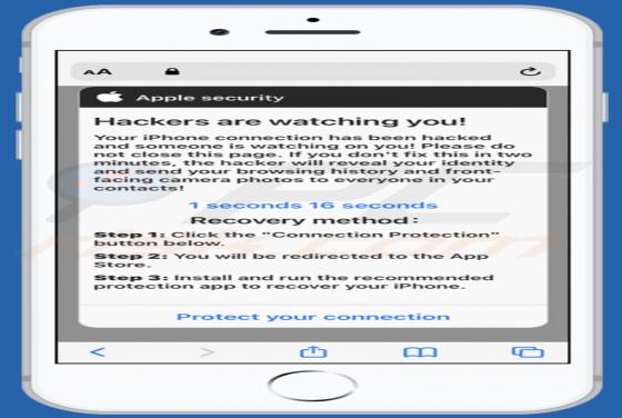 POP-UP Arnaque Hackers Are Watching You! (Mac)