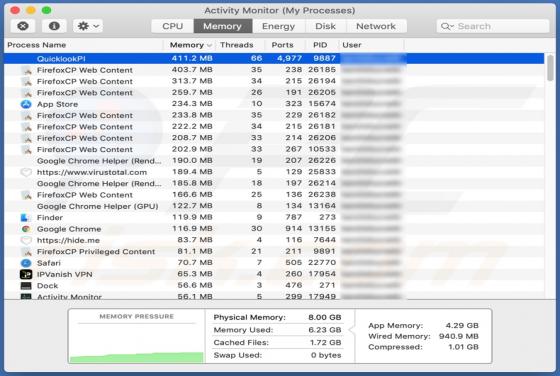 Publiciel QuicklookPI (Mac)