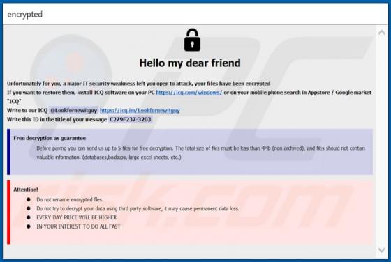 Rançongiciel Lookfornewitguy
