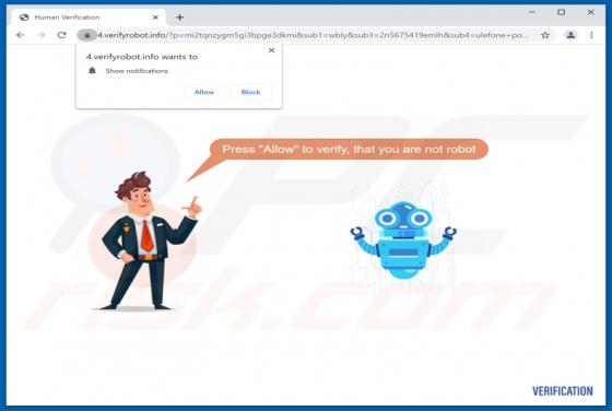 Publicités Verifyrobot