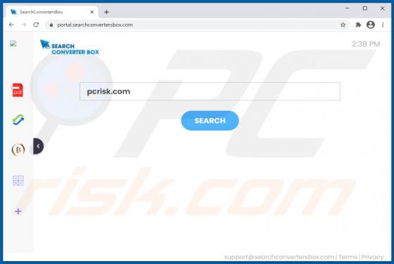 Pirate de Navigateur SearchConvertersBox