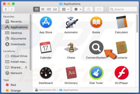 Publiciel ConnectSystem (Mac)