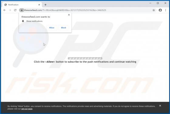 Publicités Thewowfeed[.]com