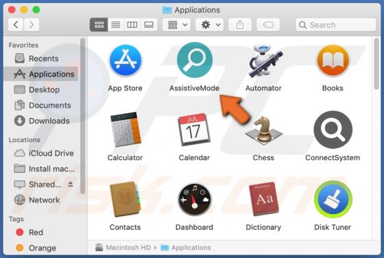 Publiciel AssistiveMode (Mac)