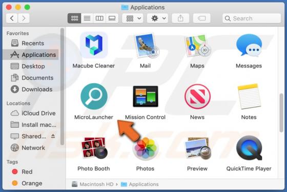 Publiciel MicroLauncher (Mac)