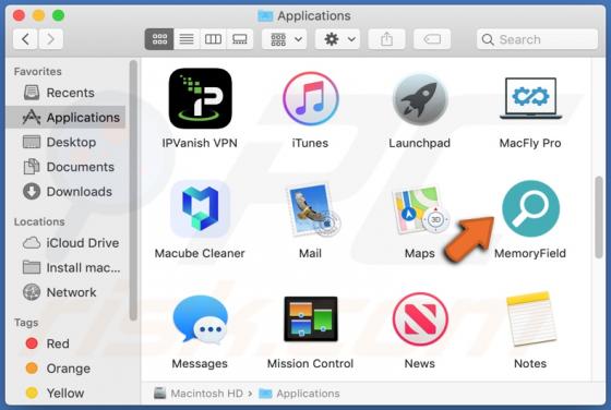 Publiciel MemoryField (Mac)