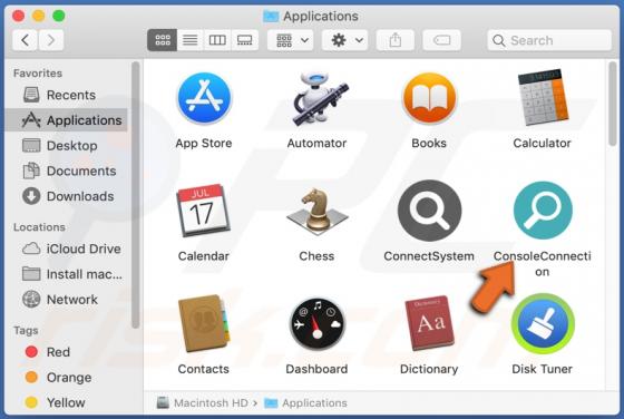 Publiciel ConsoleConnection (Mac)