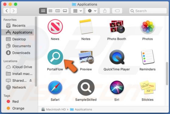 Publiciel PortalFlow (Mac)
