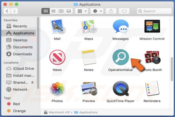 Publiciel OperationValue (Mac)