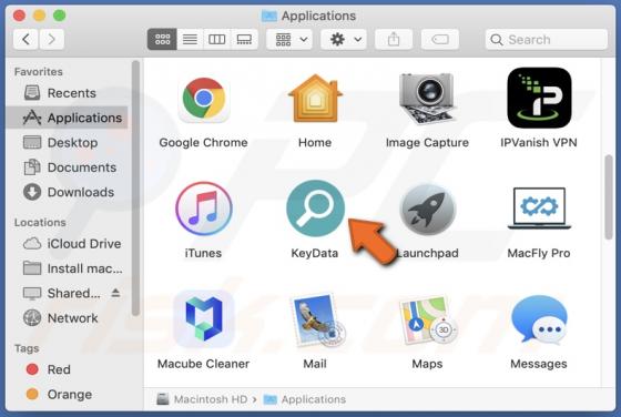Publiciel KeyData (Mac)