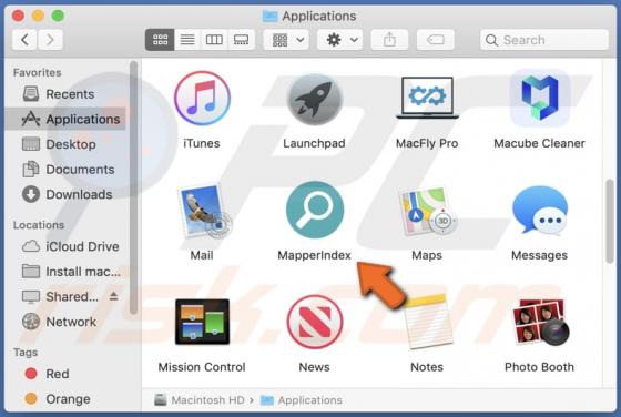 Publiciel MapperIndex (Mac)
