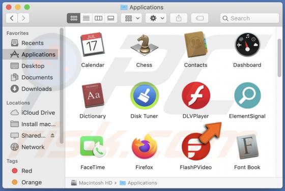Publiciel ElementSignal (Mac)