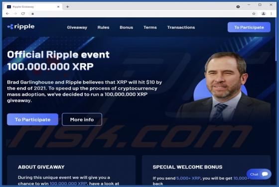 L'arnaque au cadeau Ripple