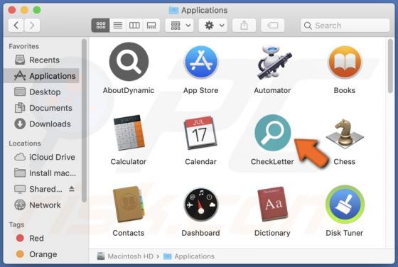 Publiciel CheckLetter (Mac)
