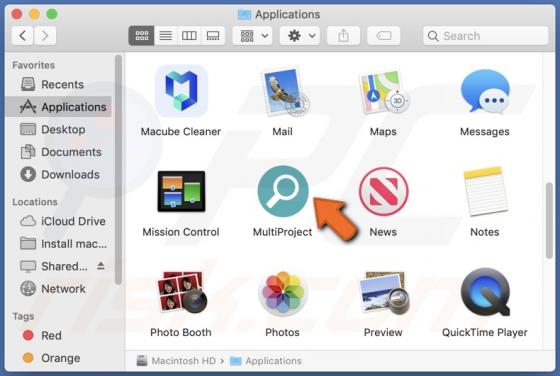 Publiciel MultiProject (Mac)