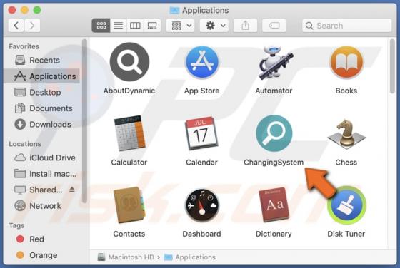 Publiciel ChangingSystem (Mac)