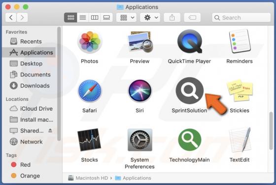 Publiciel SprintSolution (Mac)