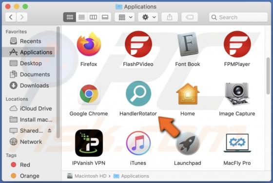 Publiciel HandlerRotator (Mac)