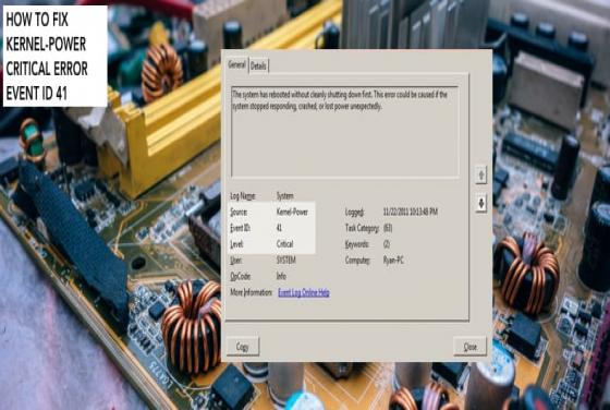 Comment réparer l'erreur Kernel-Power (Event ID 41)