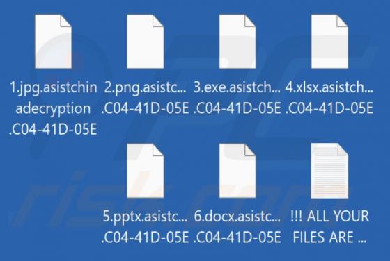 Rançongiciel Asistchinadecryption