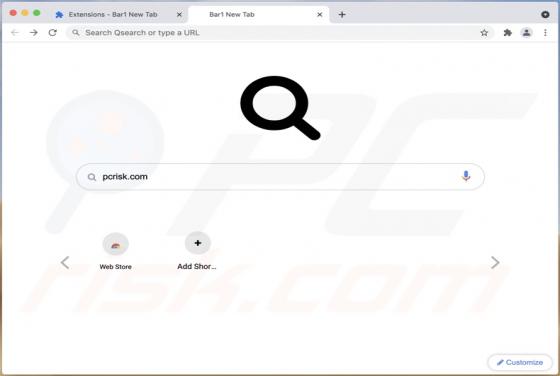 Pirate de Navigateur Bar1 New Tab (Mac)