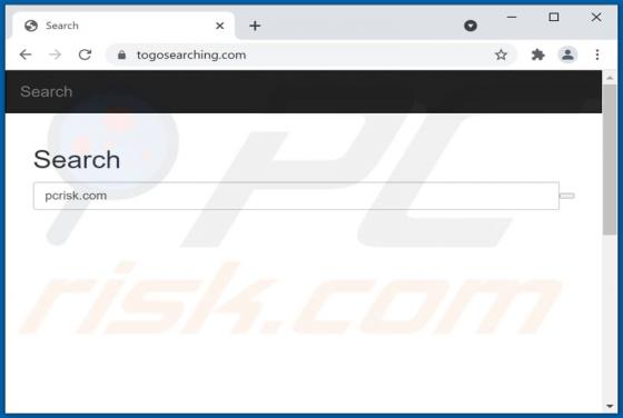 Pirate de Navigateur Togo Quick Search