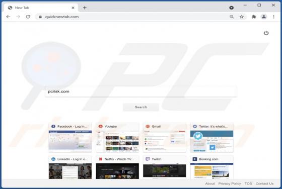 Pirate de Navigateur Quicknewtab