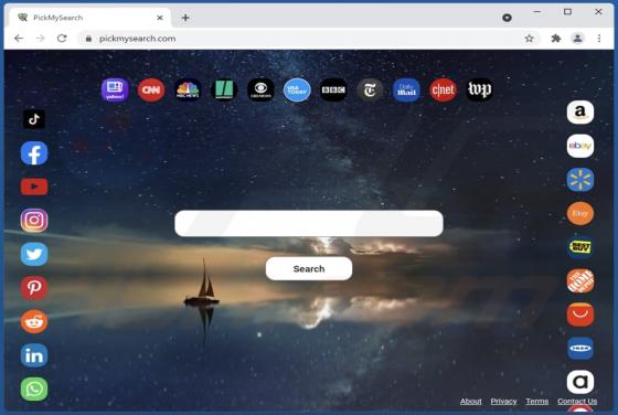 Pirate de Navigateur PickMySearch