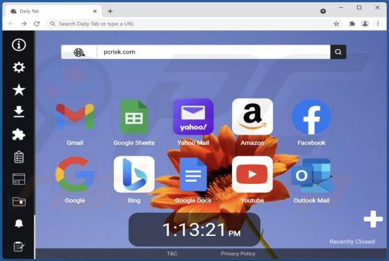 Pirate de Navigateur Daily Tab