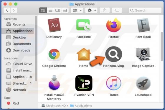Publiciel HorizonLiving (Mac)