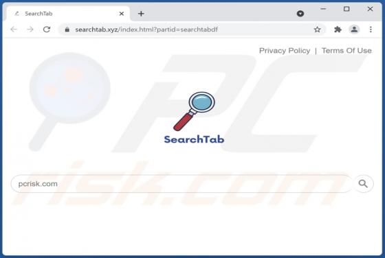 Pirate de Navigateur SearchTab Default Search