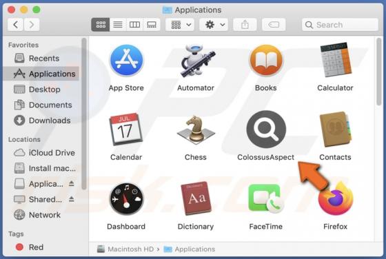 Publiciel ColossusAspect (Mac)