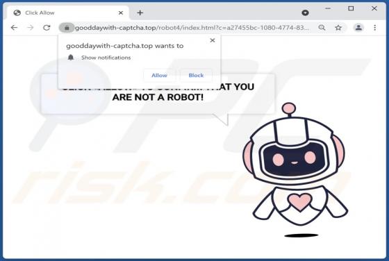 Publicités Gooddaywith-captcha.top