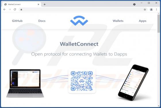 POP-UP Arnaque WalletConnect