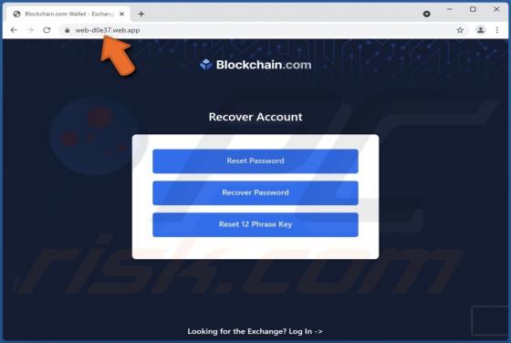 POP-UP Arnaque BlockChain
