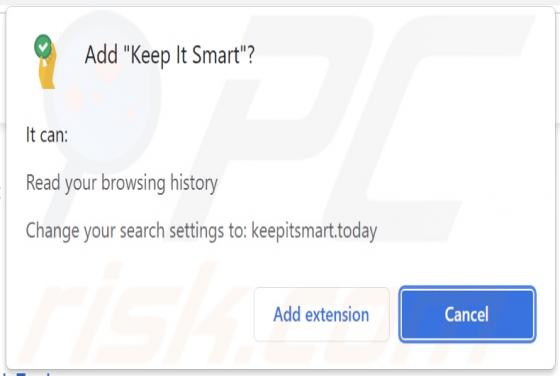 Pirate de Navigateur Keep It Smart