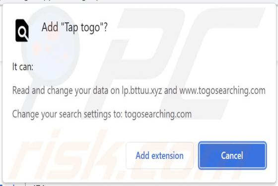 Pirate de Navigateur Tap togo