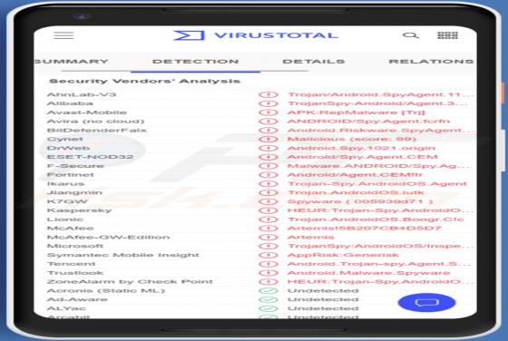 Maliciel APT32 (Android)