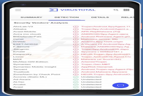 Logiciel espion Bahamut (Android)