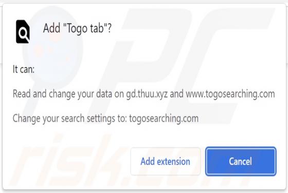Pirate de Navigateur Togo Tab