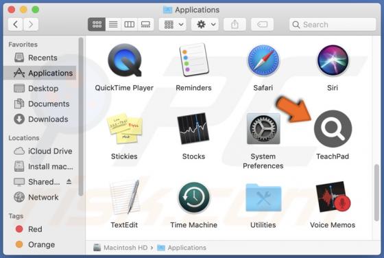 Publiciel TeachPad (Mac)
