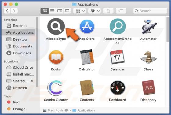 Publiciel AllocateType (Mac)