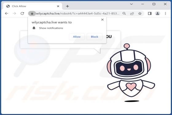 Publicités Wilycaptcha.live