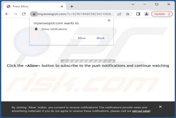 Publicités Mywowspot.com