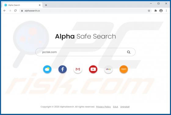Pirate de Navigateur Alpha Search