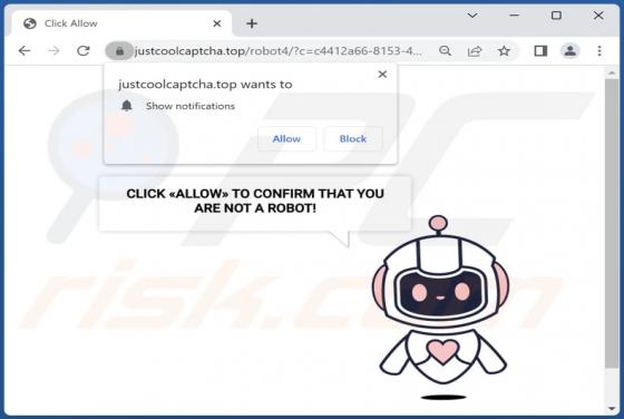 Publicités Justcoolcaptcha.top